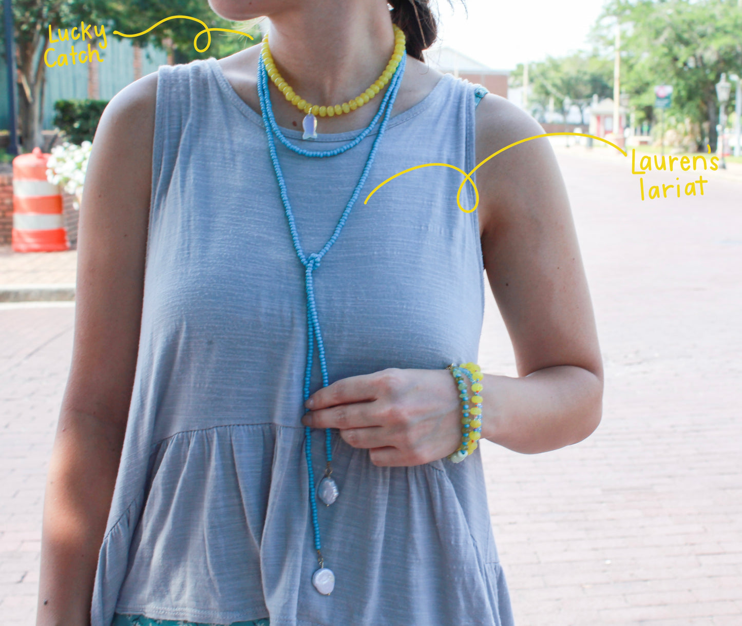 Lucky Catch Jade Necklace