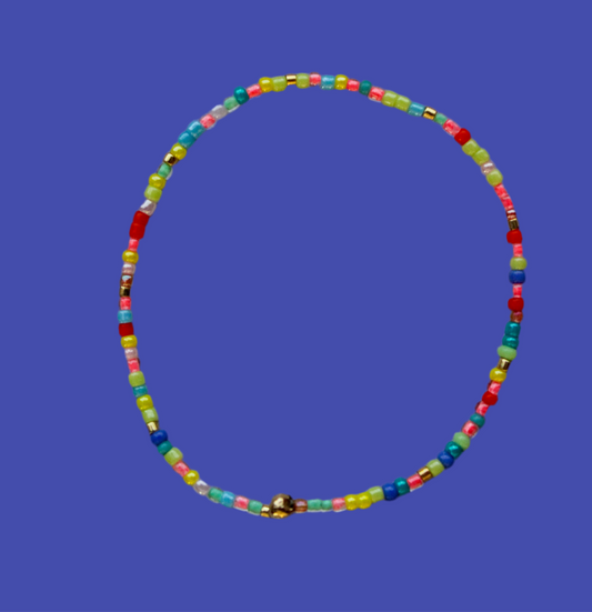 Confetti Stretch Bracelet- Summer Mix Colors