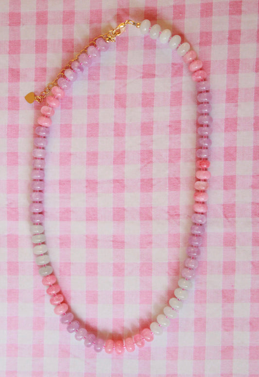 Candy Strands- pink + purple color block
