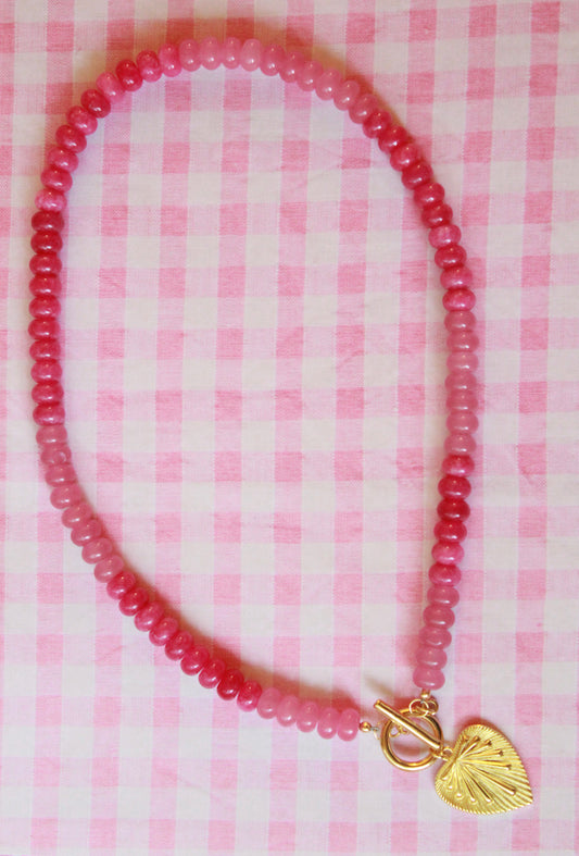 Candy Strands-Pink color block