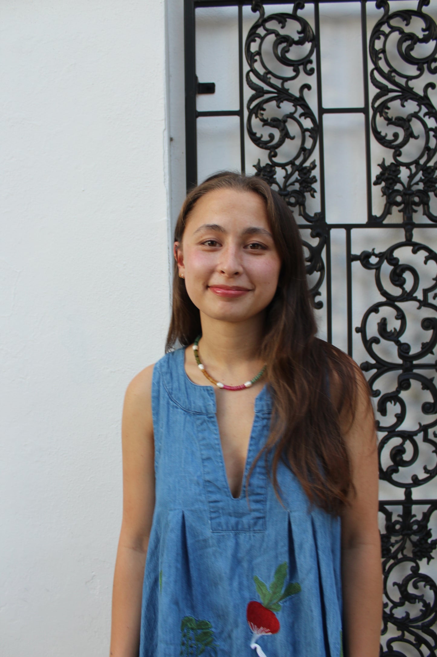 Fall Candy Strands Necklace- Tourmaline